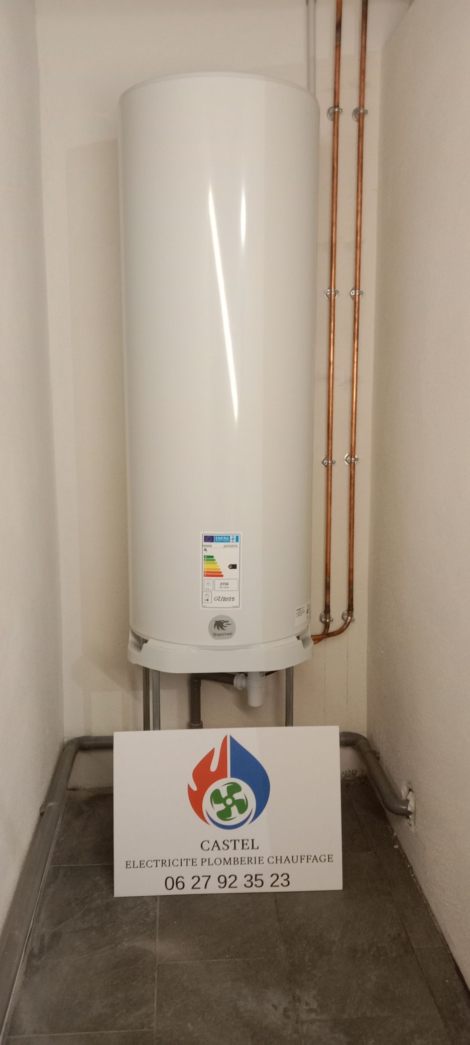 Installation ballon d’eau chaude sanitaire