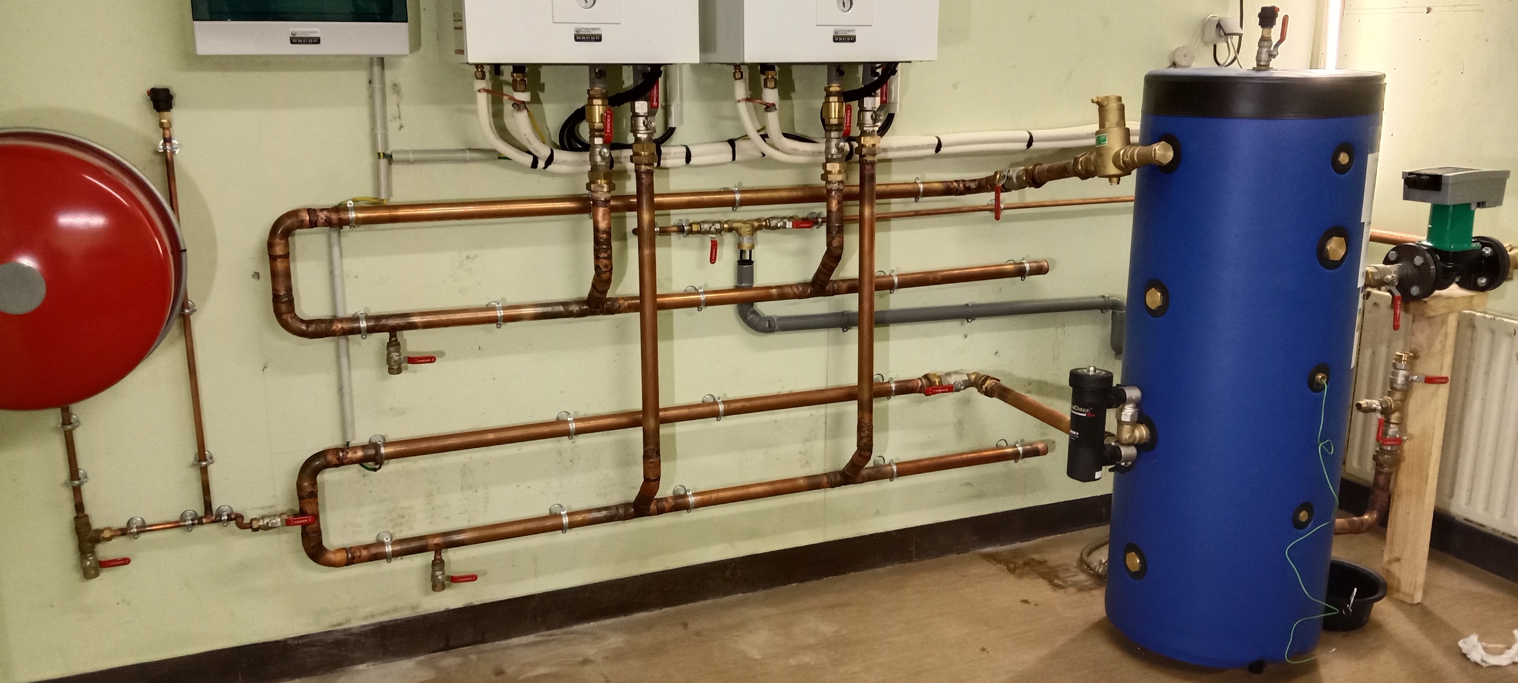 Travaux de plomberie